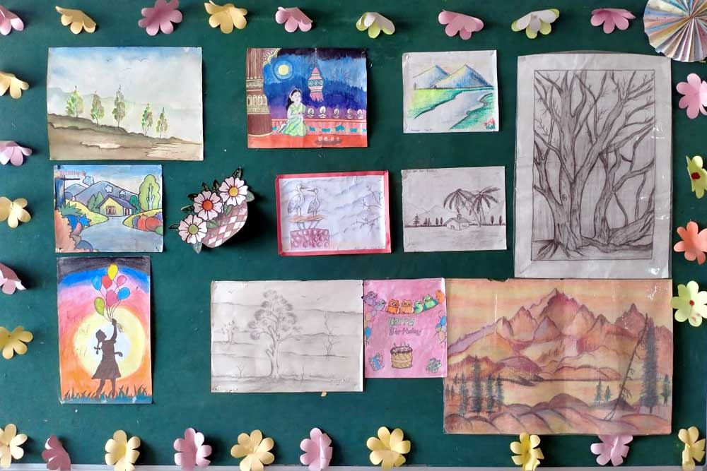 Art & Craft @ Shri Guru Ravidass Public School, Chuharwali, Jalandhar