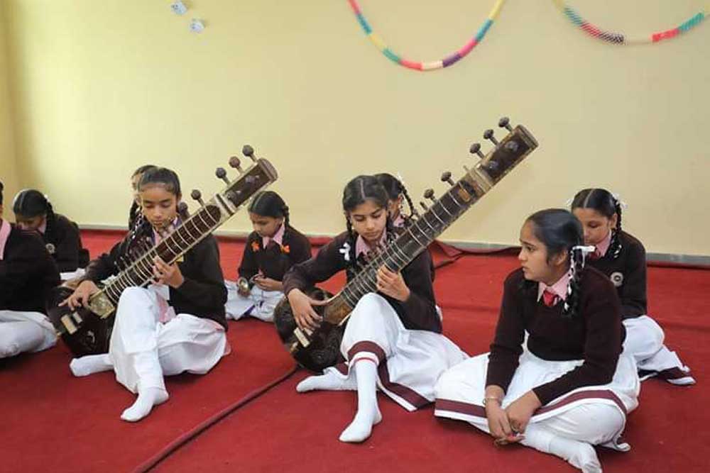 Music Room @ Shri Guru Ravidass Public School, Chuharwali, Jalandhar